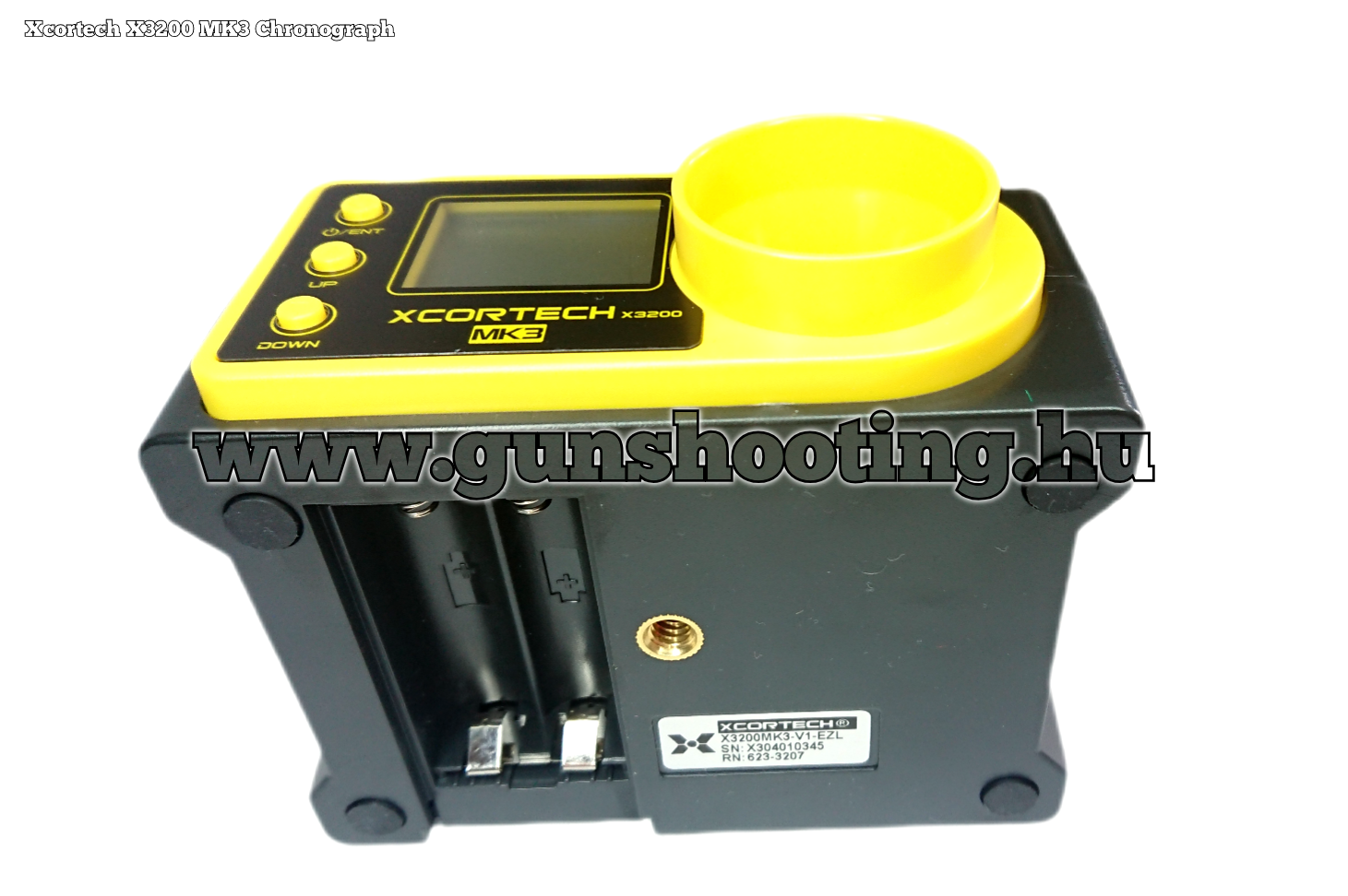 XCORTECH MK3 エアガン用弾速計 XCORTECH X3200Mk3 XCORTECH エックス